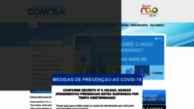 What Comusa.com.br website looked like in 2020 (4 years ago)