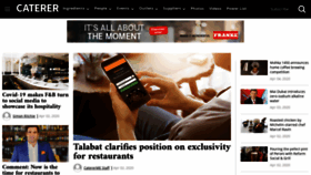 What Caterermiddleeast.com website looked like in 2020 (4 years ago)