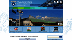 What Caibergamo.it website looked like in 2020 (4 years ago)