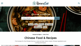 What Chinesefood.about.com website looked like in 2020 (4 years ago)
