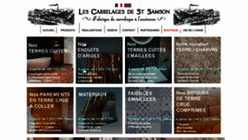 What Carrelages-de-st-samson.com website looked like in 2020 (4 years ago)