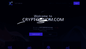 What Cryptobinom.com website looked like in 2020 (4 years ago)