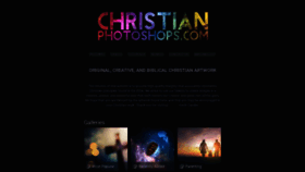 What Christianphotoshops.com website looked like in 2020 (4 years ago)