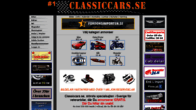 What Classiccars.se website looked like in 2020 (4 years ago)