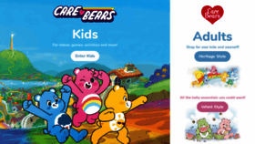 What Carebears.com website looked like in 2020 (4 years ago)
