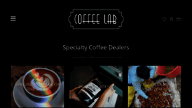 What Coffeelab.co.nz website looked like in 2020 (6 years ago)