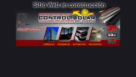 What Controlsolar3m.com website looked like in 2020 (4 years ago)