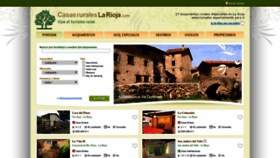 What Casasruraleslarioja.com website looked like in 2020 (4 years ago)