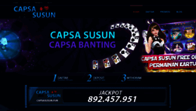 What Capsasusun.fun website looked like in 2020 (4 years ago)