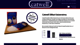 What Catwell.de website looked like in 2020 (4 years ago)