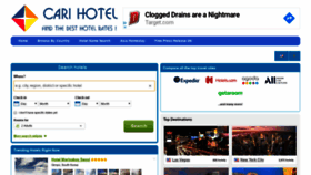 What Carihotel.net website looked like in 2020 (4 years ago)