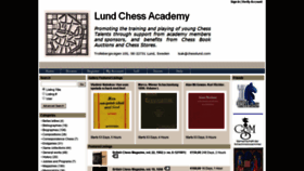 What Chesslund.com website looked like in 2020 (4 years ago)
