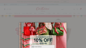 What Cathkidston.co.uk website looked like in 2020 (4 years ago)