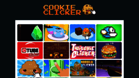 What Cookieclicker.us.com website looked like in 2020 (4 years ago)