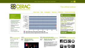 What Cerac.org.co website looked like in 2020 (4 years ago)