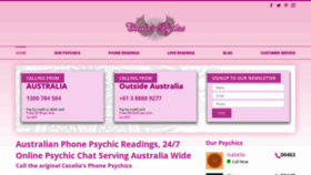 What Cecelia.com.au website looked like in 2020 (4 years ago)