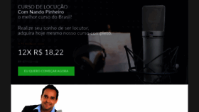 What Cursodelocucao.com website looked like in 2020 (4 years ago)