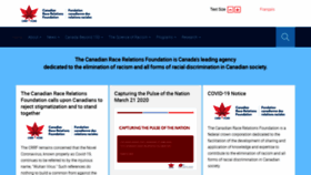 What Crr.ca website looked like in 2020 (4 years ago)