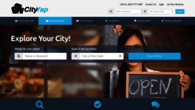 What Cityyap.com website looked like in 2020 (4 years ago)