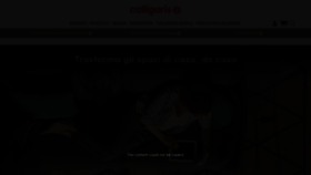 What Calligaris.it website looked like in 2020 (6 years ago)