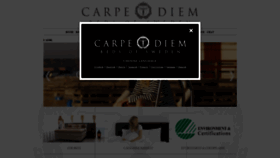 What Carpediembed.com website looked like in 2020 (4 years ago)