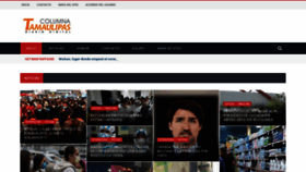 What Columnatamaulipas.com website looked like in 2020 (4 years ago)