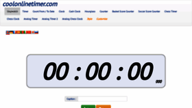 What Coolonlinetimer.com website looked like in 2020 (4 years ago)