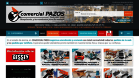What Comercialpazos.com website looked like in 2020 (4 years ago)