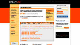 What Croatiabiz.com website looked like in 2020 (4 years ago)