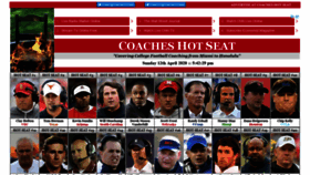 What Coacheshotseat.com website looked like in 2020 (4 years ago)