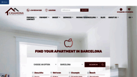 What Casamona.com website looked like in 2020 (4 years ago)