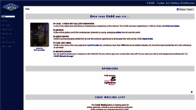 What Cage.nl website looked like in 2020 (4 years ago)