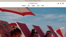 What Cabananewyork.com website looked like in 2020 (4 years ago)