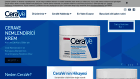What Cerave.com.tr website looked like in 2020 (4 years ago)