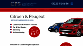 What Cpsgarageservices.co.uk website looked like in 2020 (4 years ago)
