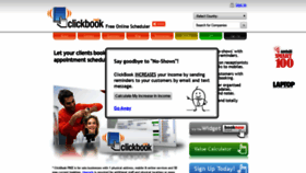 What Clickbook.net website looked like in 2020 (4 years ago)