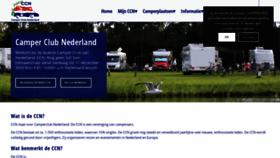 What Camperclubnederland.nl website looked like in 2020 (4 years ago)