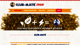 What Clubmate.es website looked like in 2020 (4 years ago)