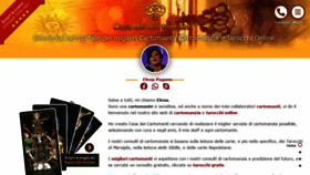 What Casadeicartomanti.it website looked like in 2020 (4 years ago)