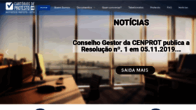 What Cartoriosdeprotestoam.org.br website looked like in 2020 (4 years ago)