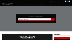 What Colmar-expo.fr website looked like in 2020 (4 years ago)