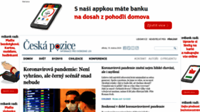 What Ceskapozice.lidovky.cz website looked like in 2020 (4 years ago)