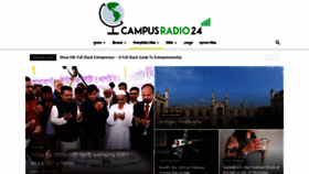 What Campusradio24.com website looked like in 2020 (4 years ago)