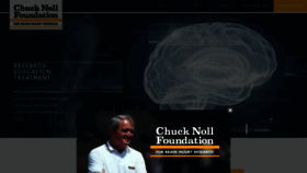 What Chucknollfoundation.org website looked like in 2020 (4 years ago)