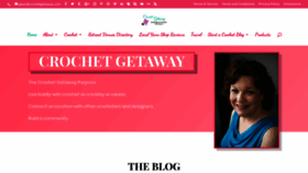 What Crochetgetaway.com website looked like in 2020 (4 years ago)