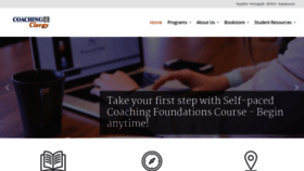 What Coaching4clergy.com website looked like in 2020 (4 years ago)