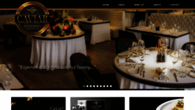 What Caviarrestaurant.com website looked like in 2020 (4 years ago)