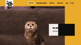 What Catfriendlysofa.com website looked like in 2020 (4 years ago)