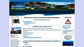 What Comstbarth.fr website looked like in 2020 (4 years ago)
