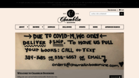 What Chamblinbookmine.com website looked like in 2020 (5 years ago)